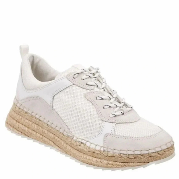 Marc Fisher Janette 3 Espadrille Sneaker White Women's Size 7 - Picture 1 of 9